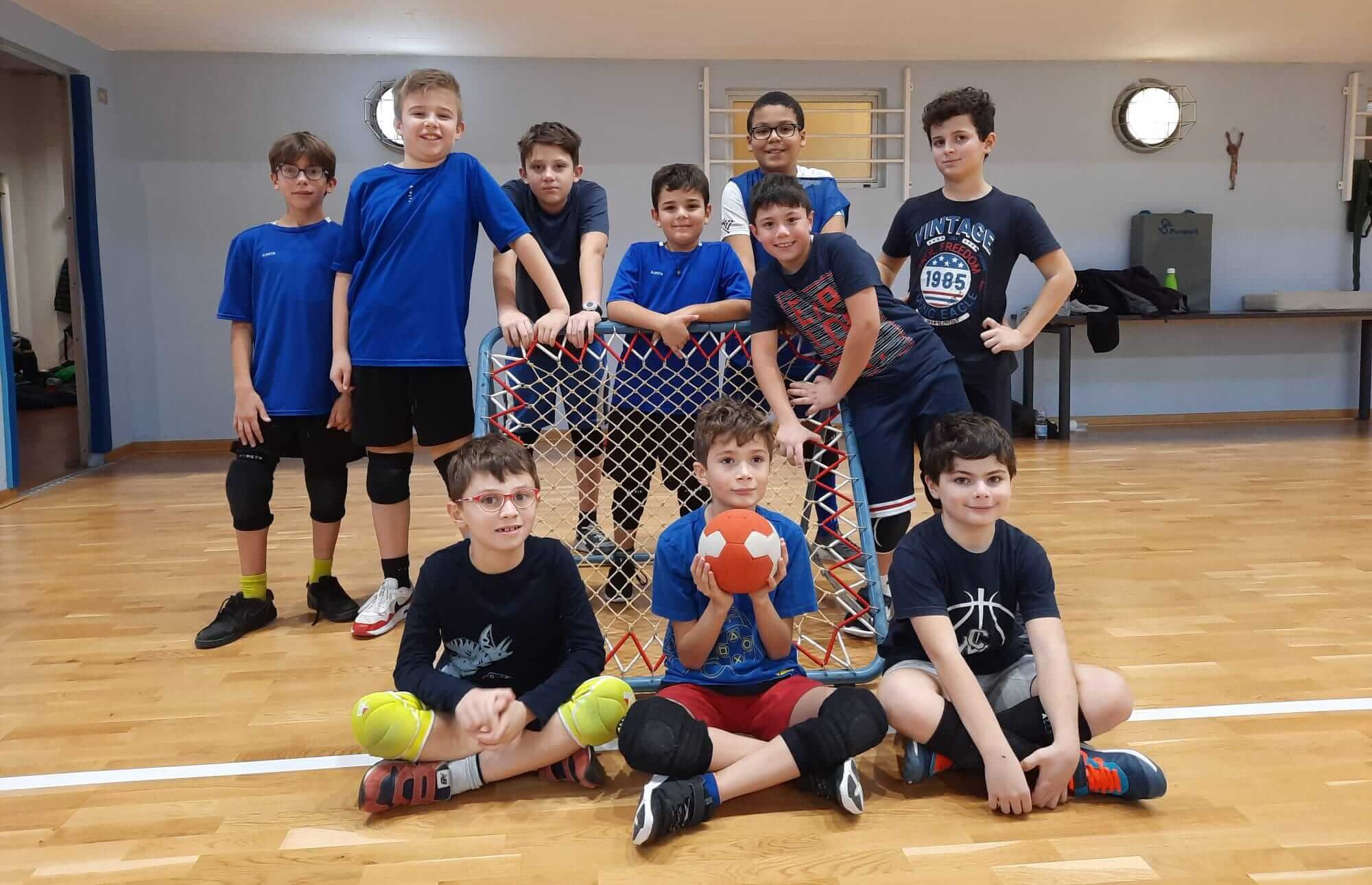 squadra Under 15 di tchoukball della Comunità Sportiva San Maurizio