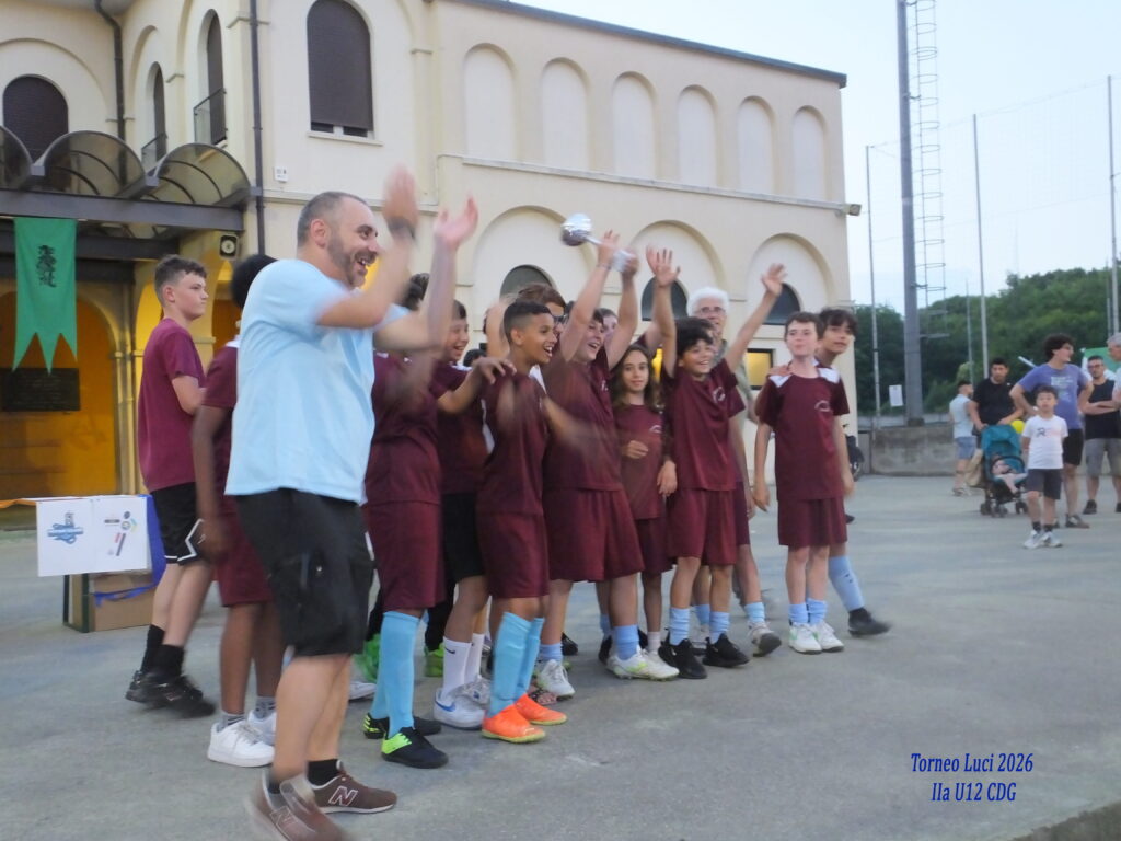 Torneo LUCI 2026 » comunitasportivasanmaurizio Torneo Luci 2026 IIa U12 CDG1