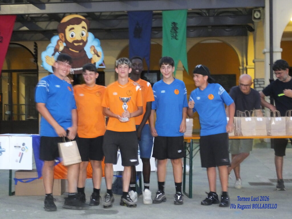 Torneo LUCI 2026 » comunitasportivasanmaurizio Torneo Luci 2026 IVa U14 BOLLADELLO1